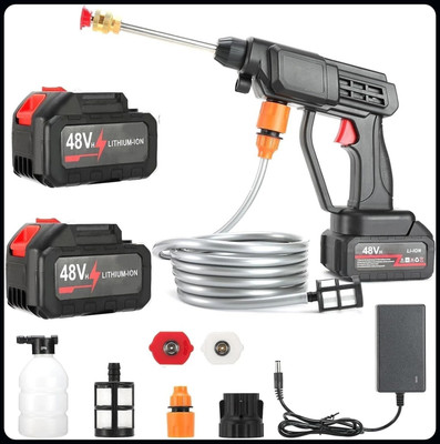Yogmaan Car Washer Gun with Rechargeable Battery Pressure Washer-A Pressure Washer