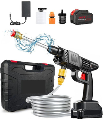 Excelanz Wireless Car Pressure Washer Gun, High Pressure Spray Machine, Multi-Purpose Pressure Washer