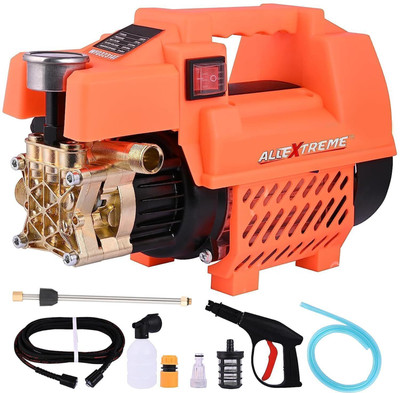 ALLEXTREME 2000 Watts, 210 Bar, 9 L/Min Flow Rate Car Washer with Accessories Pressure Washer