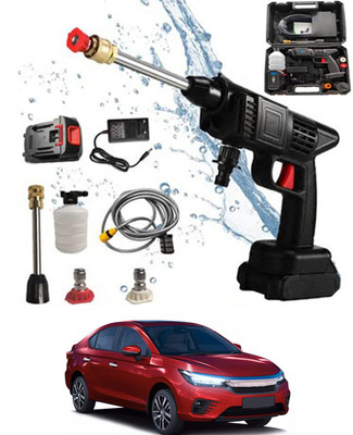 MIYANISTORE 24V/5 Meter Hose/Portable Water Pressure Gun(Car/Home)-058 Pressure Washer