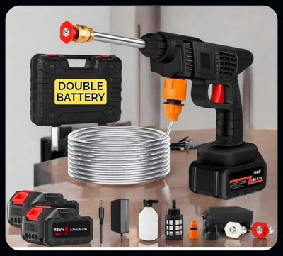 Yogmaan (Double Battery) Wireless High Pressure Car Washer&Car Cleaning 48V-A Spray Gun