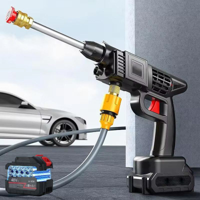 CasaLoom Superior Wireless Car Pressure Washer, High Pressure Spray Machine, MultiPurpose Spray Gun