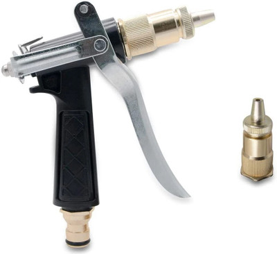 FIVANIO High Pressure Brass Hose Nozzle Adjustable Water Spray gun Spray Gun