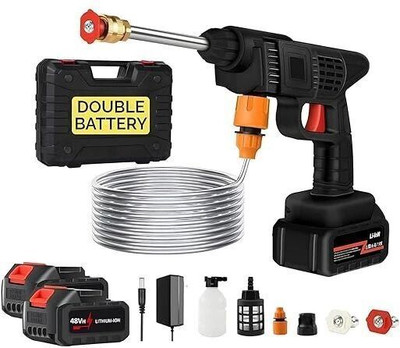 BEGMEAN Cordless Portable Pressure Washer 48V Double Battery 12000mah Pressure Washer Pressure Washer