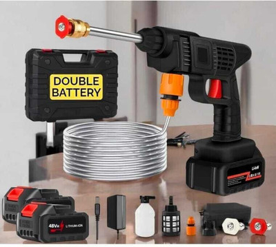 Sueriv (Double Battery) Wireless High Pressure Car Washer&Car Cleaning 48V Spray Gun
