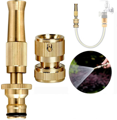 MICOYANG Brass Nozzle Water Spray Gun Hose Nozzles Pipe For Gardening And Washing Spray Gun
