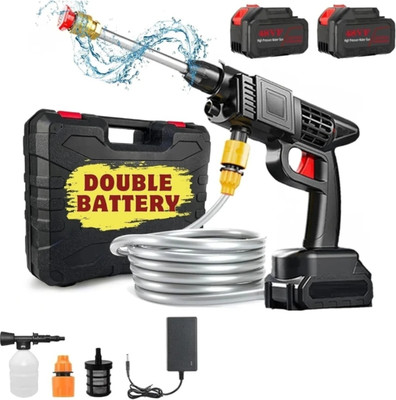 Vachhal Car Washer High Pressure Gun-Car Washing 48V Rechargeable Electric(2 Battery) Pressure Washer