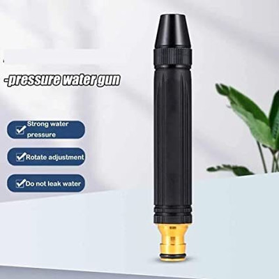 GVJ TRADERS High Pressure Washing Water Gun,Nozzle Kit with 3 Pcs PVC Hose Quick Connector Pressure Washer