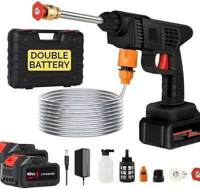 TRENDLER Portable Water Sprayer Gun Machine for Car Washing & Bike Cleaning Pressure Washer