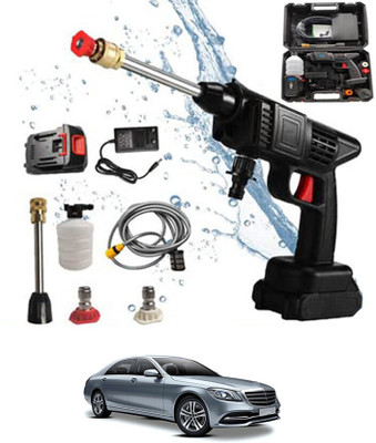 KINGFORU (Car/Home)Portable Water Pressure Gun 24V/5 Meter Hose For S560 Maybach Pressure Washer