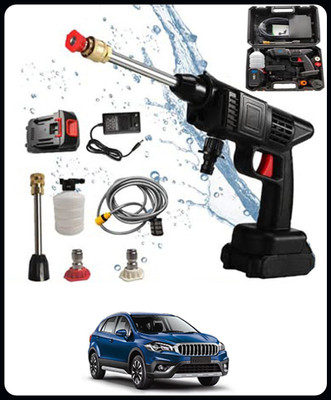 Yogmaan 24V/5 Meter Hose/Portable Water Pressure Gun(Car/Home)-221-A Pressure Washer