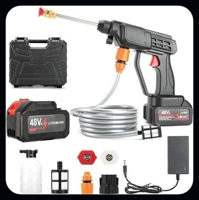 Yogmaan Cordless 48V Electric Car Pressure Washer Power Washer Gun With Accessories-A Pressure Washer