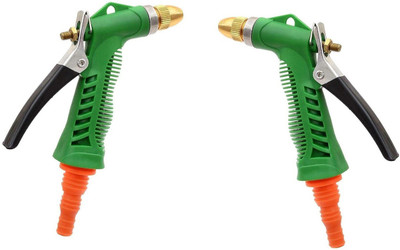 VenHub pack of 2 nozzle pressure gun Brass Hose Nozzle Adjustable Water Spray gun Spray Gun