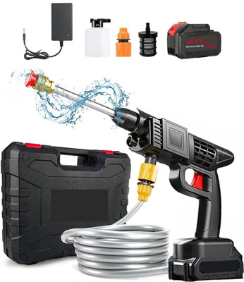 Cathiya sales Wireless Car Pressure Washer Gun, High Pressure Spray Machine, Multi-Purpose Pressure Washer