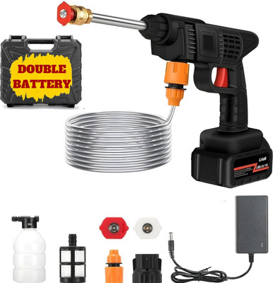 KINGFORU Cordless 48V Pressure Washer Gun – 12000mAh, 5M Hose & Adjustable Nozzle Pressure Washer