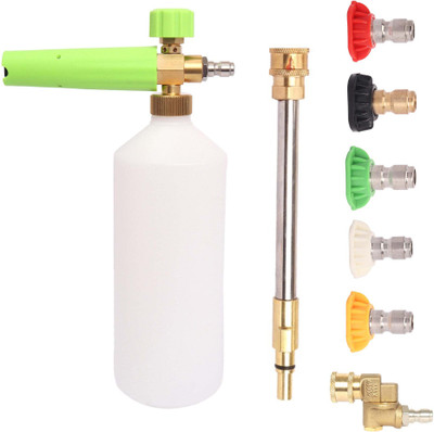 Wingo Professional Foam Cannon Nozzle (QD), Wand for Black & Dekcer (Basic)+(Kit) Pressure Washer