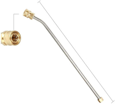 VIPARTH Pressure Washer Spray Extension 30 Degree Bend Rod 20 Inch, 5000 PSI QC Adapter Pressure Washer