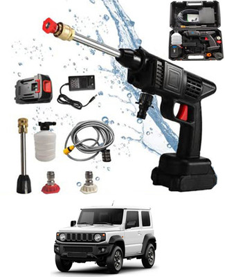 KINGFORU 24V/5 Meter Hose/Portable Water Pressure Gun(Car/Home)-160 Pressure Washer