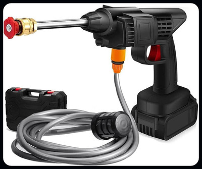Yogmaan Pressure Washer Gun with Rechargeable Cordless,48V Clean Car&Bike Gardening-A Spray Gun