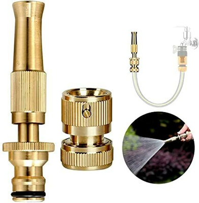 SEASPIRIT Brass Nozzle Water Spray Gun Hose Nozzles Pipe For Gardening And Washing Pressure Washer