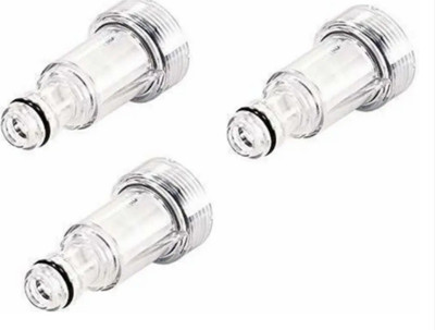 Syntex 3 Pc Inline Water Filter Set for Car Pressure Washers Pressure Washer