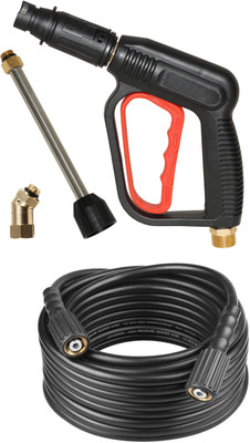 Digital Craft Pressure Washer Gun,Pressure Washer Pipe 8MTR,360* Rotation Connector Spray Gun