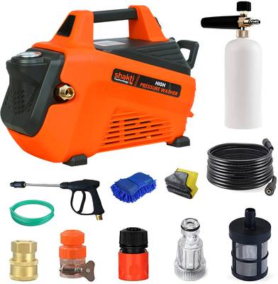 shakti Technology S7 Pro Car Washer Machine with Copper Winding 2100 Watts-Pressure 130 Bar Pressure Washer
