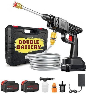 Jemply High Pressure Washer Car 48V Rechargeable Electric Machine, 3 in 1 Nozzle-02 Pressure Washer
