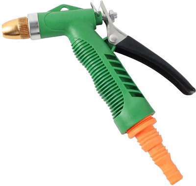 HOSEMART High Pressure Water Spray Gun Garden Hose Nozzle Safety Lock Car Washing Plant 0 L Hand Held Sprayer(Pack of 1)