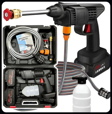 Yogmaan Vaani Cordless Pressure Washer Gun, Dual Battery 48V 12000mAhCar Wash Kit-A Pressure Washer