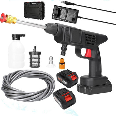 Airovia High Pressure Nozzle Washing Gun 48V Portable Pressure Washer with Fast Charager Pressure Washer