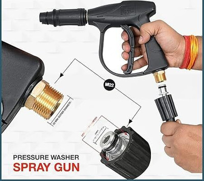 CHAHAR POWER TOOLS Premium High Pressure Washer Gun with Adjustable Nosel Pressure Washer