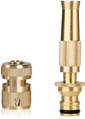 LIMDAVA The Golden Brass Nozzle Water Spray Gun