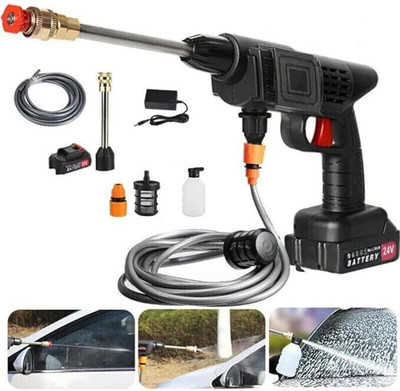 SELVIE Wireless Pressure Washer Gun High Pressure Water Gun Double_Battery Spray Gun Pressure Washer