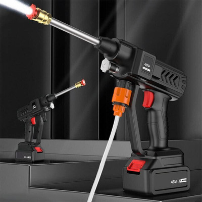 LUXORIO Portable Cordless Water Spray Gun Pressure Washer