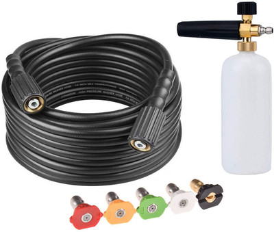 Digital Craft Pressure Washer Pipe,5Pc Nozzel Set,Snow Foam Lance Gun Pressure Washer
