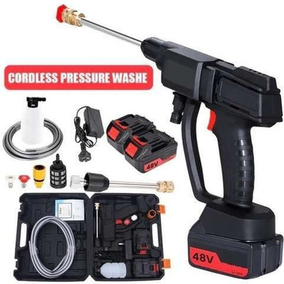 khxipraaa khxipraa Wireless 48v High Pressure Washer Water Spray Gun for Car Wash Spray Gun