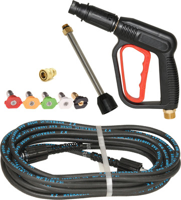 Digital Craft Pressure Washer Gun,Hydraulic Pressure Washer Pipe,5Pc Nozzel Set QRC Connector Spray Gun