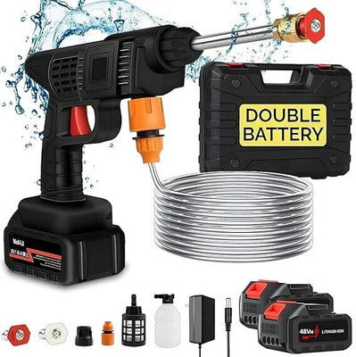Karman Cordless Portable Wireless Pressure Washer Gun 48V (dubal batri) Spray Gun