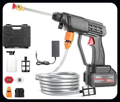 Yogmaan 48V Portable Pressure Washer with Rechargeable Battery12000mah Cordless Gun-A Pressure Washer