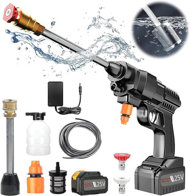 Sueriv Wireless 1600 Watt ,50 Bar Rechargeable Battery Pressure Washer