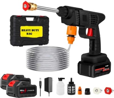 ABHLI Cordless Portable Wireless Pressure Washer Gun 48V (Dabal betri) Spray Gun