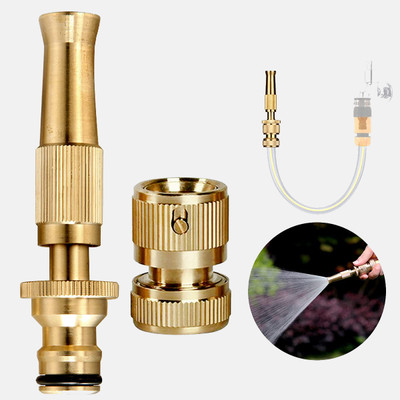 PGK TRADERS Hose Pipe Water Spray Brass Nozzle Pressure Washer