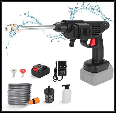 KINGFORU S-BLACK WATER PRESSURE GUN-01 Pressure Washer