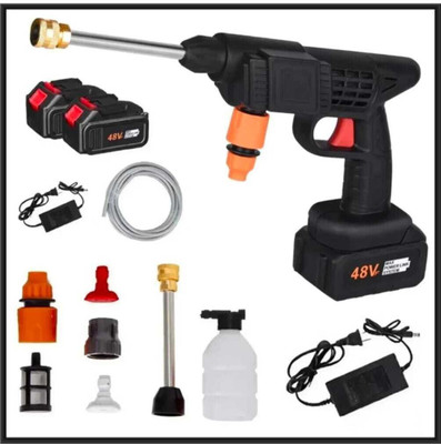 LUXORIO Cordless Portable Wireless Pressure Washer Gun 2B 48V 12000mah Spray Gun
