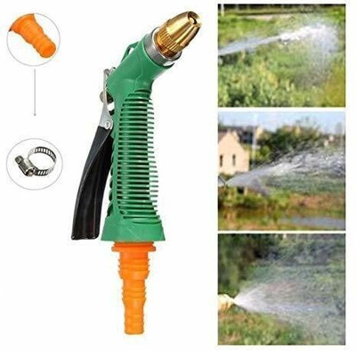 Fulkiza Plastic Trigger and Brass Nozzle High Pressure Spray Gun for Car Bike Plants Spray Gun