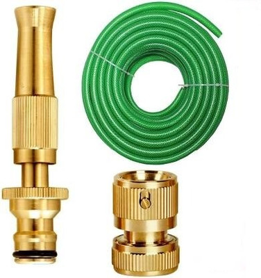 SEVENSPACE 10 METER HOSE PIPE ½’’ INCH WITH Water Spray Gun Hose Nozzles Pipe Spray Gun