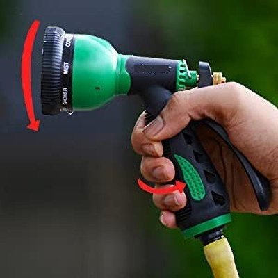 Orelius Fire Best Washing Bike /Car / Scooty / Water Spray Gun 8 in Function in Spray Gun