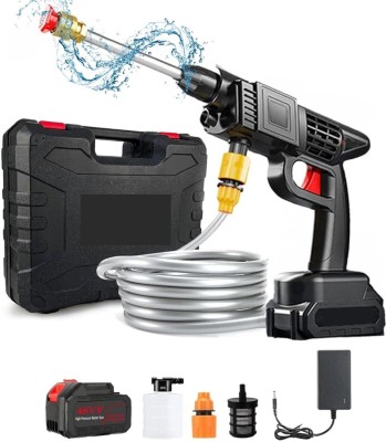 rich mart Ultra Wireless Car Pressure Washer, High Pressure Spray Machine, Multi-Purpose Spray Gun