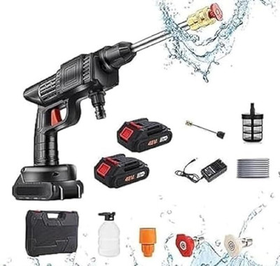 Sueriv Cordless Portable Pressure Washer with 2 Rechargeable Battery Pressure Washer